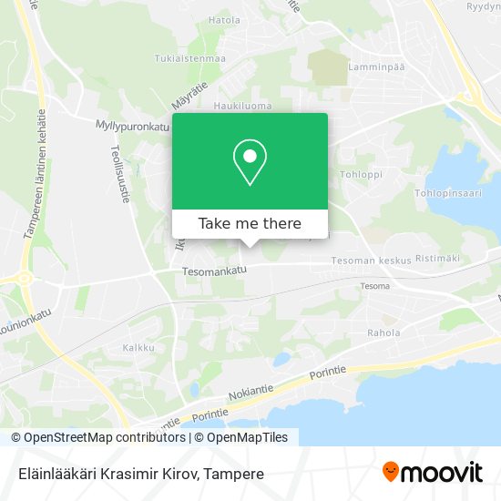 Eläinlääkäri Krasimir Kirov map