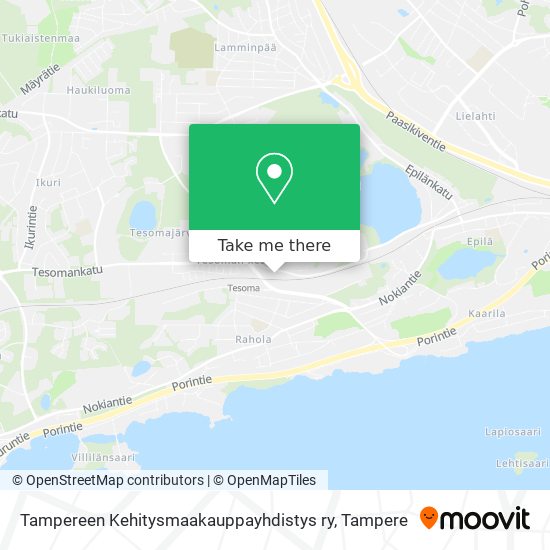 Tampereen Kehitysmaakauppayhdistys ry map