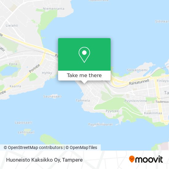 Huoneisto Kaksikko Oy map