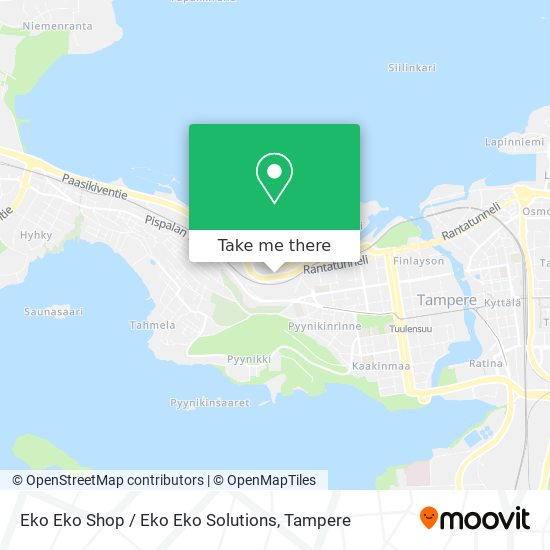 How to get to Eko Eko Shop / Eko Eko Solutions in Tampere by Bus or Light  Rail?