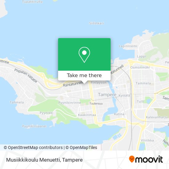 Musiikkikoulu Menuetti map