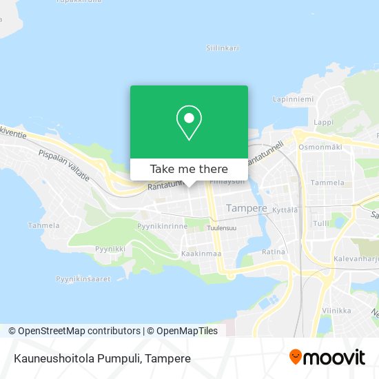 Kauneushoitola Pumpuli map