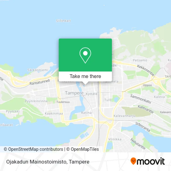 Ojakadun Mainostoimisto map