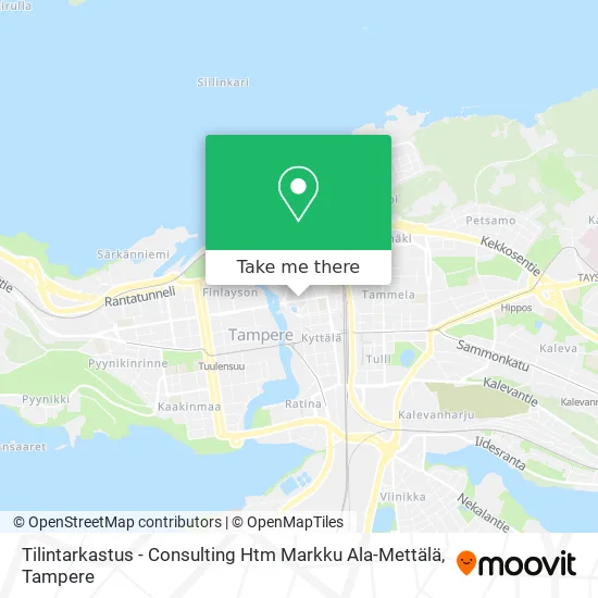 Tilintarkastus - Consulting Htm Markku Ala-Mettälä map