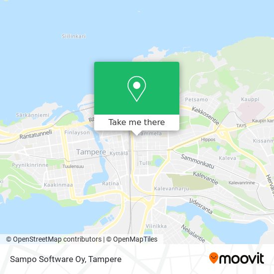 Sampo Software Oy map