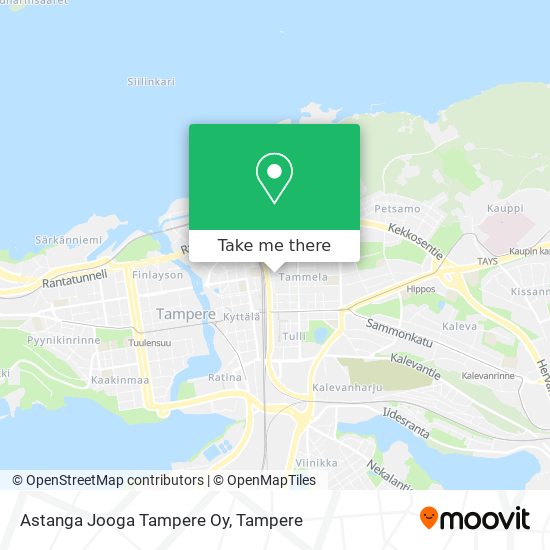 Astanga Jooga Tampere Oy map