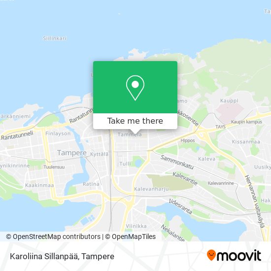 Karoliina Sillanpää map