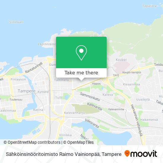 Sähköinsinööritoimisto Raimo Vainionpää map