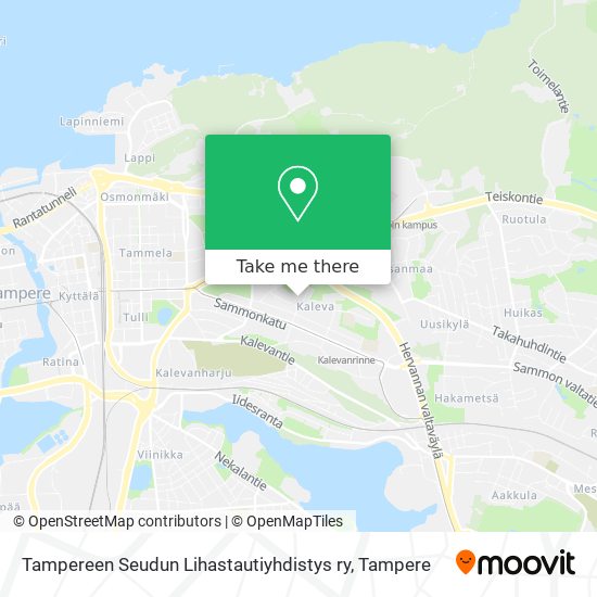 Tampereen Seudun Lihastautiyhdistys ry map