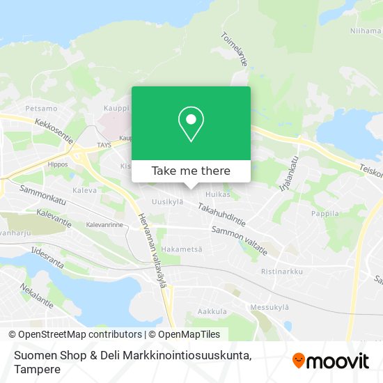 Suomen Shop & Deli Markkinointiosuuskunta map