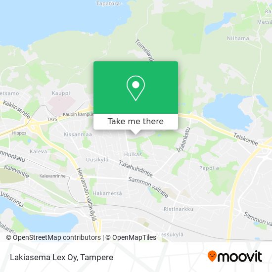 Lakiasema Lex Oy map