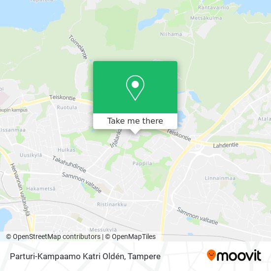 Parturi-Kampaamo Katri Oldén map