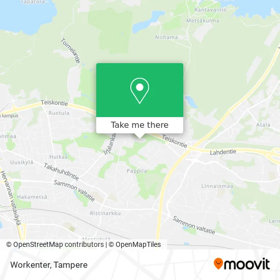 Workenter map
