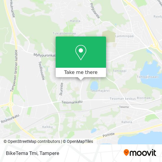 BikeTema Tmi map