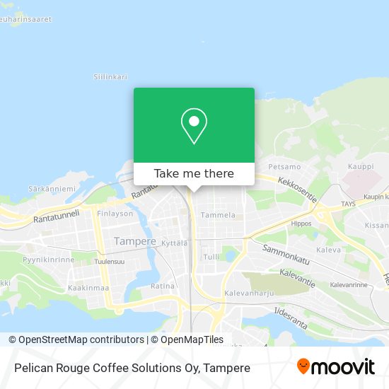 Pelican Rouge Coffee Solutions Oy map