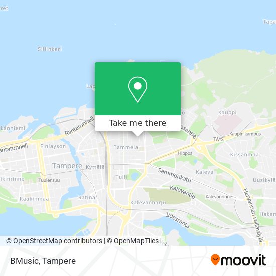 BMusic map