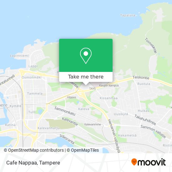 Cafe Nappaa map