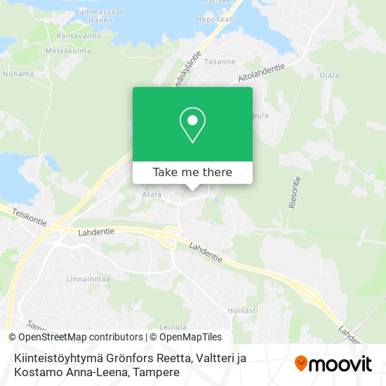 Kiinteistöyhtymä Grönfors Reetta, Valtteri ja Kostamo Anna-Leena map