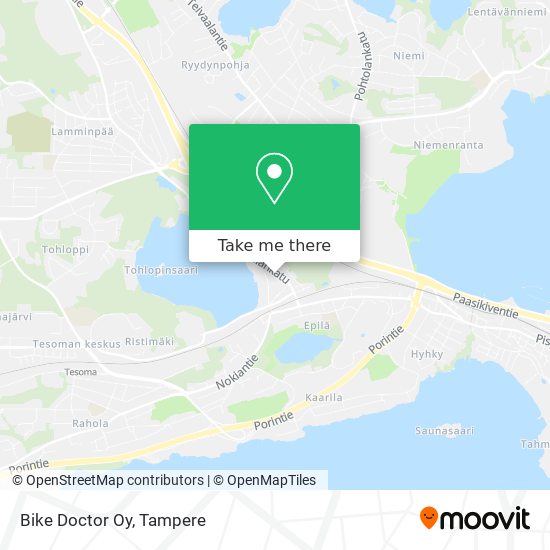 Bike Doctor Oy map