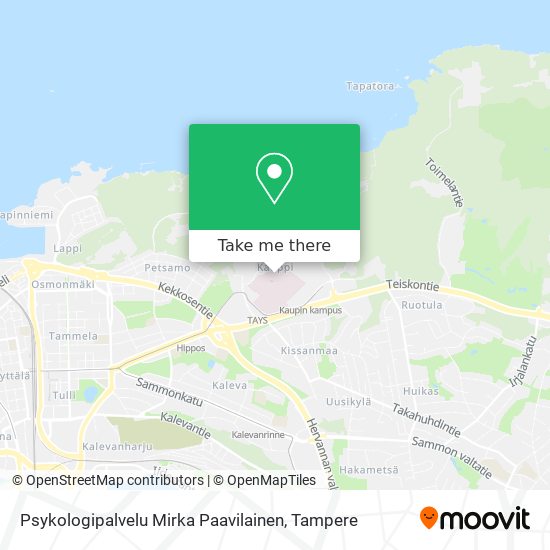 Psykologipalvelu Mirka Paavilainen map