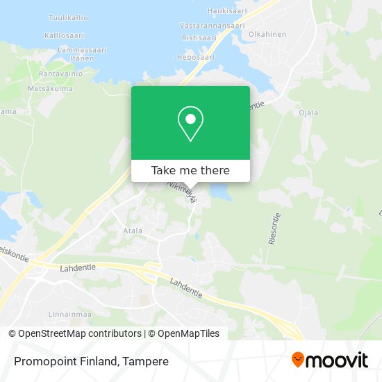 Promopoint Finland map
