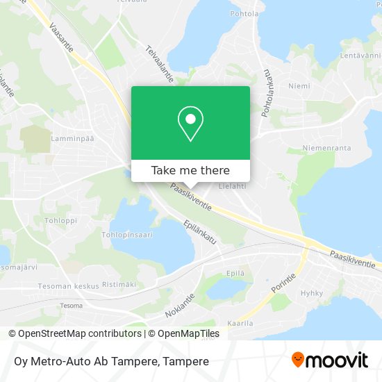 Oy Metro-Auto Ab Tampere map
