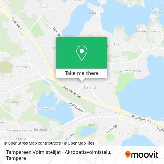 Tampereen Voimistelijat - Akrobatiavoimistelu map