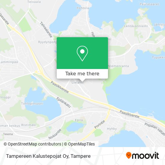 Tampereen Kalustepojat Oy map