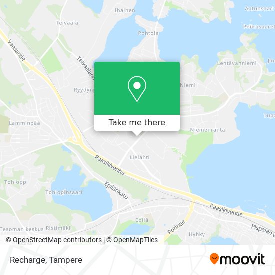 Recharge map