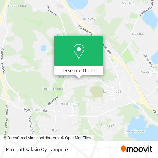 Remonttikaksio Oy map