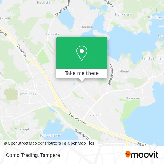 Como Trading map