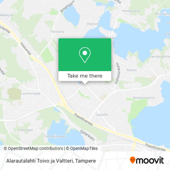Alarautalahti Toivo ja Valtteri map