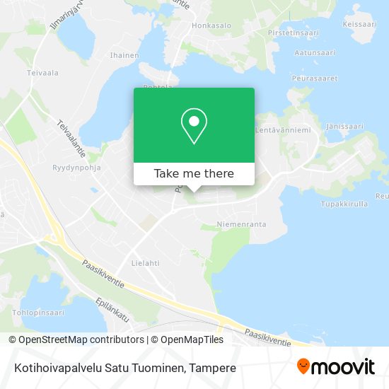Kotihoivapalvelu Satu Tuominen map