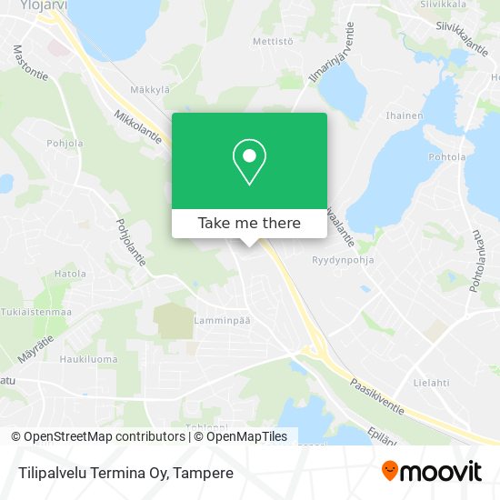 Tilipalvelu Termina Oy map