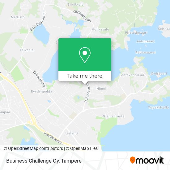 Business Challenge Oy map