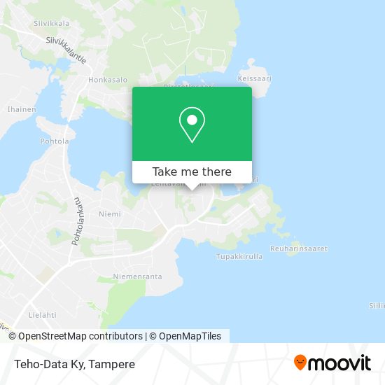 Teho-Data Ky map