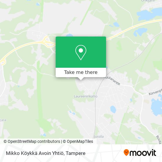 Mikko Köykkä Avoin Yhtiö map
