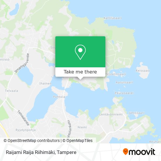 Raijami Raija Riihimäki map