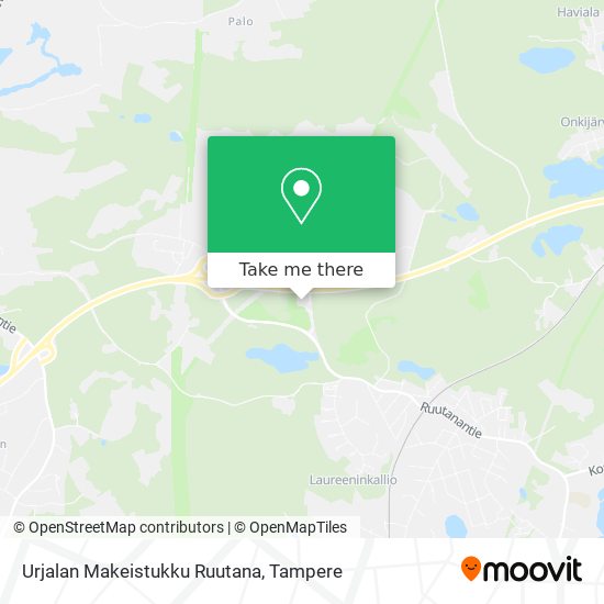 Urjalan Makeistukku Ruutana map