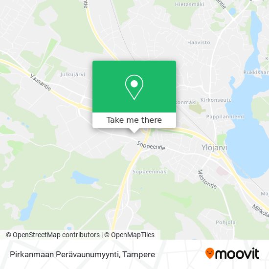 Pirkanmaan Perävaunumyynti map