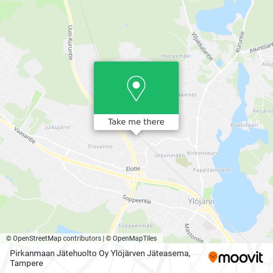 Pirkanmaan Jätehuolto Oy Ylöjärven Jäteasema map