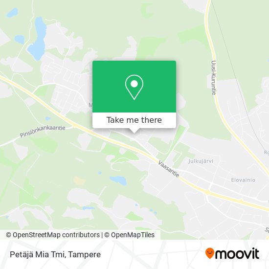 Petäjä Mia Tmi map