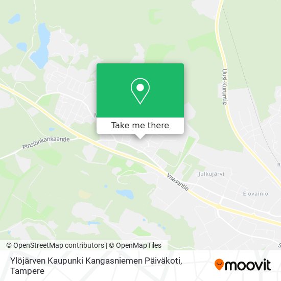 Ylöjärven Kaupunki Kangasniemen Päiväkoti map