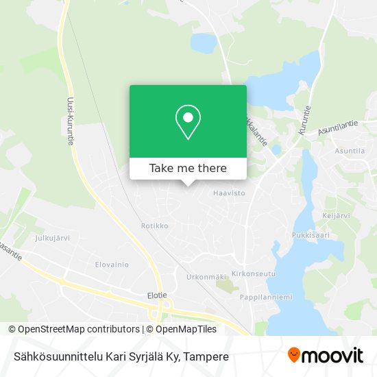 Sähkösuunnittelu Kari Syrjälä Ky map