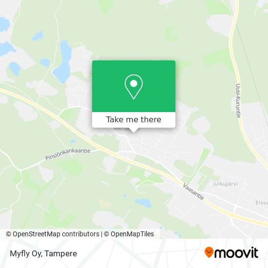 Myfly Oy map