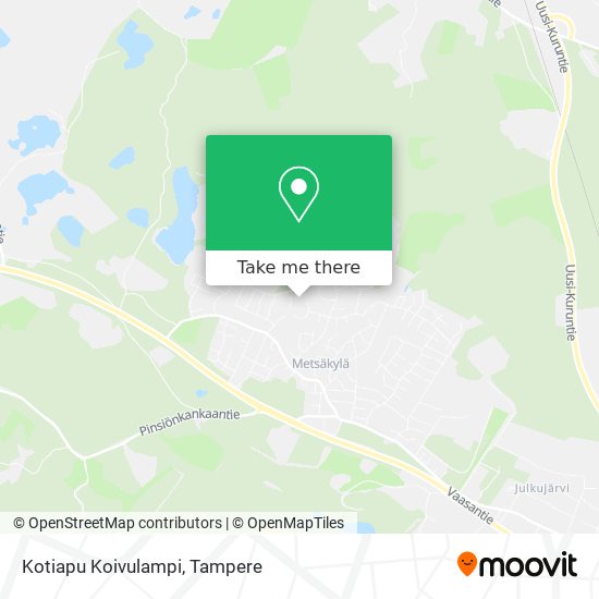 Kotiapu Koivulampi map