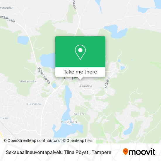 Seksuaalineuvontapalvelu Tiina Pöysti map