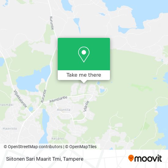 Siitonen Sari Maarit Tmi map