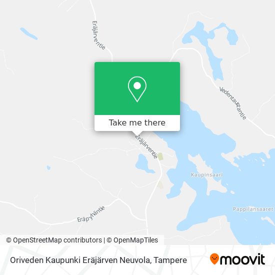 Oriveden Kaupunki Eräjärven Neuvola map