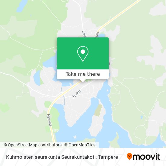 Kuhmoisten seurakunta Seurakuntakoti map